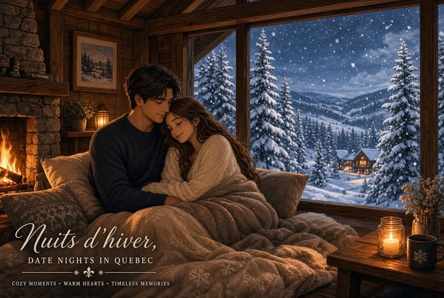 Quebec Winter Date Nights: 7 Intimate Ideas to Survive (and Enjoy) the Cold Together