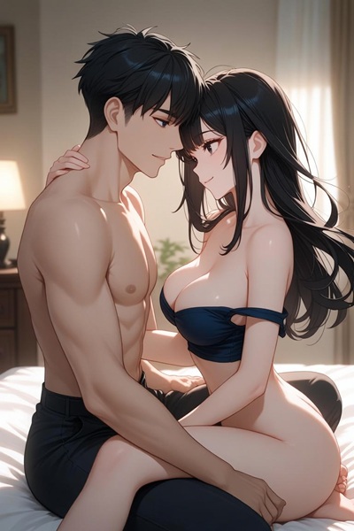 Intimate Lotus, face-to-face position